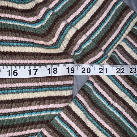 cotton/wool baby V-neck sweater - Picture 4 of 6